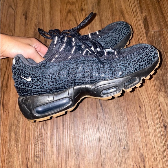 Womens Black Nike Airmax - Picture 1 of 3